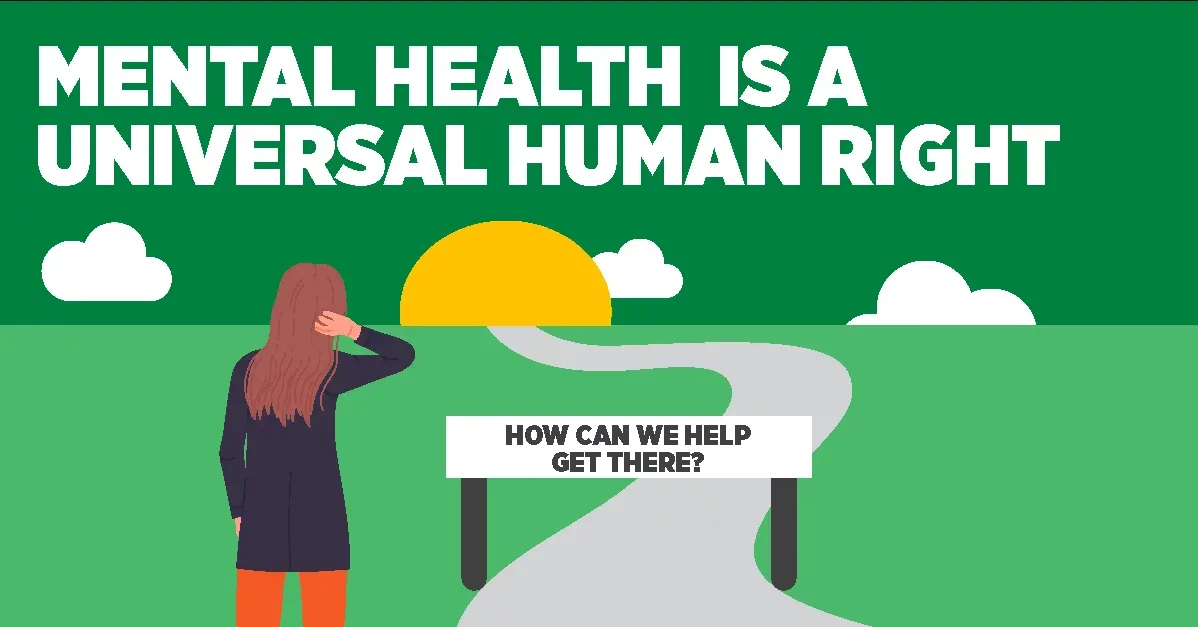 The Way of Human Right-Mental Health Illustration