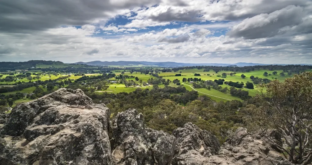 Scenic View of Stunning Macedon Ranges