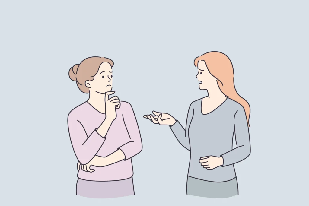 Navigating misconceptions in mental health conversations