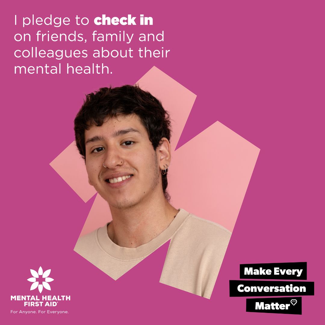 MHFA Pledge Check in