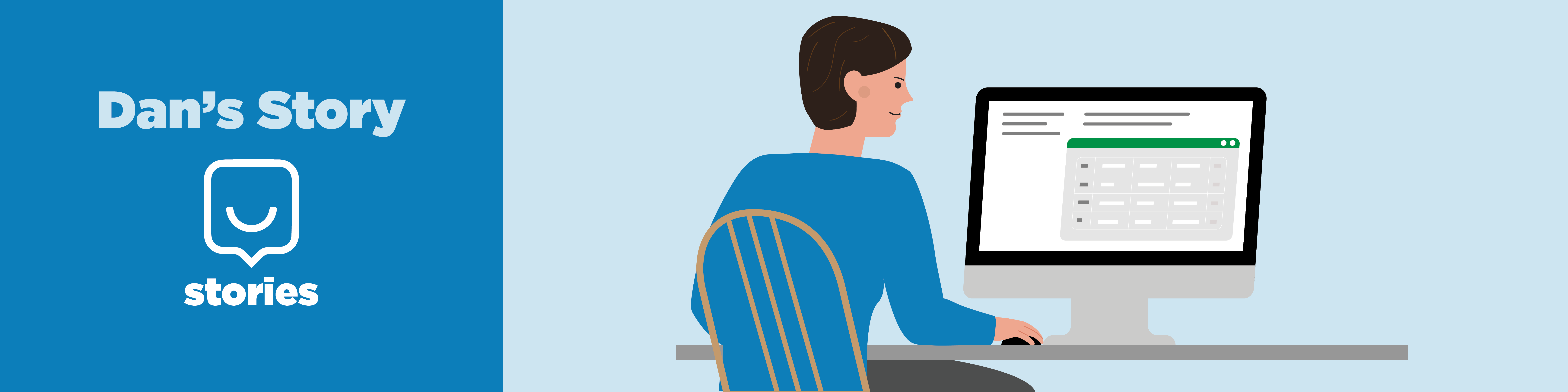 Conversation of Kellie's Story Illustration